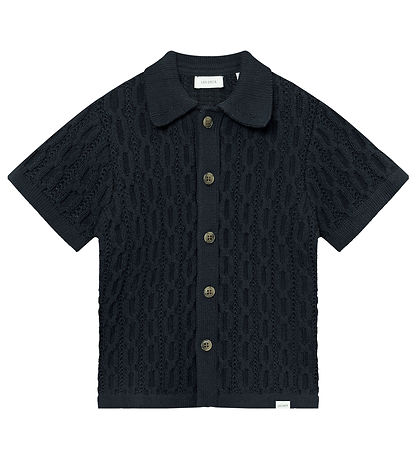 Les Deux Cardigan - Strik - Garret - Dark Navy Les Deux Cardigan - Strik - Garret - Dark Navy