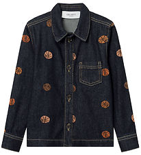 Les Deux Skjorte - Layton AOE - Raw Denim
