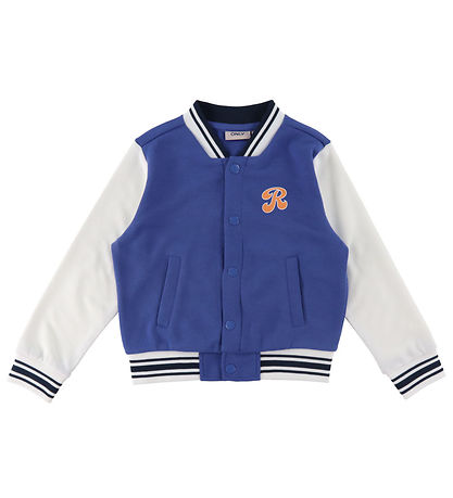 Kids Only Bomberjakke - KogConnie - Dazzling Blue/Rebel Kids Only Bomberjakke - KogConnie - Dazzling Blue/Rebel