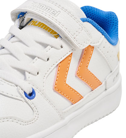 Hummel Sko - ST. Power Play JR - Hvid/Orange Hummel Sko - ST. Power Play JR - Hvid/Orange