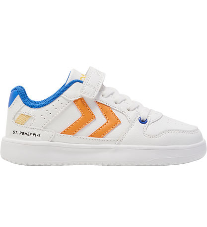 Hummel Sko - ST. Power Play JR - Hvid/Orange Hummel Sko - ST. Power Play JR - Hvid/Orange