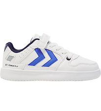 Hummel Sko - ST- Power Play JR - Hvid/Black Iris Hummel Sko - ST- Power Play JR - Hvid/Black Iris