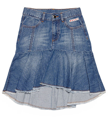 Marni Nederdel - Denim - Blå Marni Nederdel - Denim - Blå