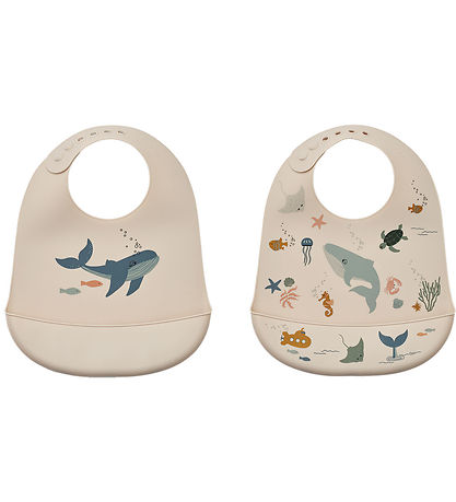 Liewood Hagesmække - Silikone - 2-pak - Tilda - Sea Creature/San