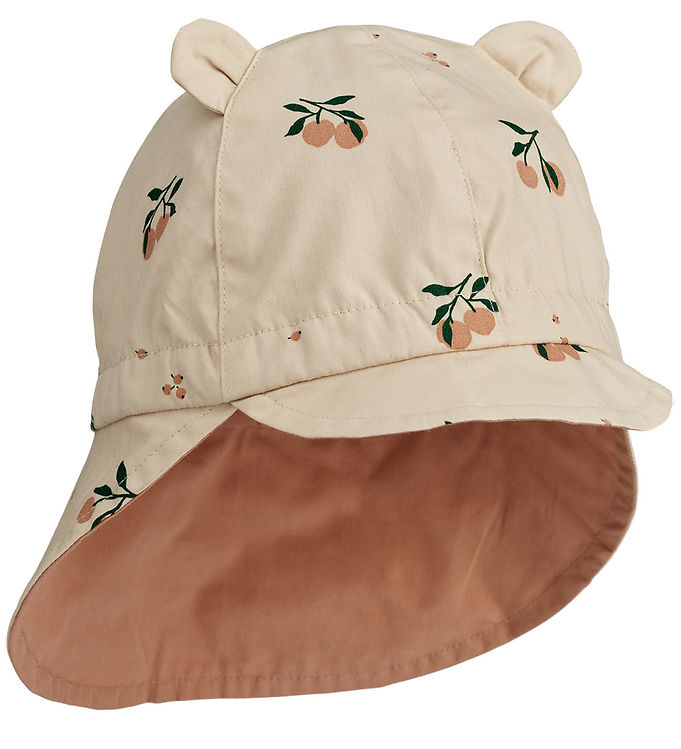 Liewood Gorm Reversible Legionærhat - Peach Seashell/Pale Tuscany