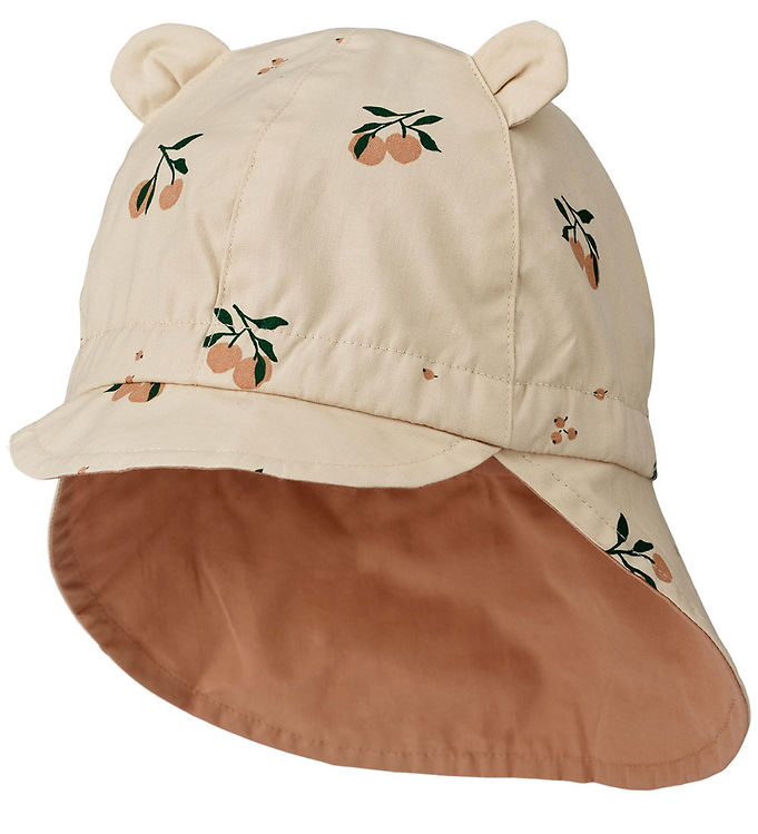 Liewood Legionærhat - Gorm Reversible - Peach Seashell/Pale Tusc