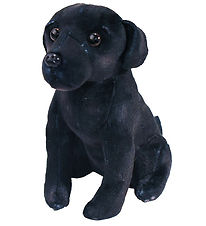 Wild Republic Bamse m. Lyd - Rescue Dogs - 12x17 - Sort Labrador Wild Republic Bamse m. Lyd - Rescue Dogs - 12x17 - Sort Labrador