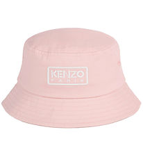 Kenzo Bøllehat - Veiled Pink m. Hvid Kenzo Bøllehat - Veiled Pink m. Hvid