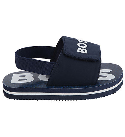BOSS Sandaler - Navy m. Hvid