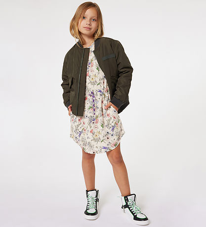 Zadig & Voltaire Kjole - Karolina - Cream m. Blomster