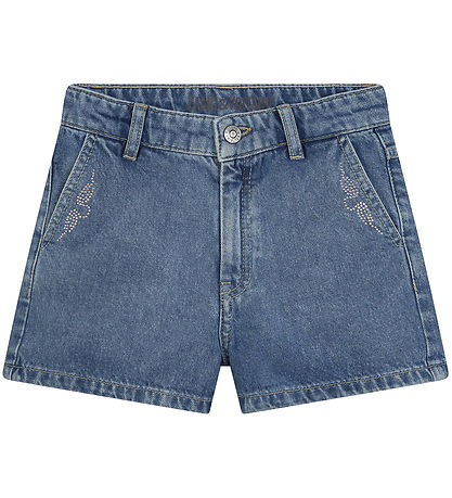 Zadig & Voltaire Denimshorts - Elle - Denim Blue m. Similisten Zadig & Voltaire Denimshorts - Elle - Denim Blue m. Similisten