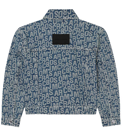 Little Marc Jacobs Denimjakke - Denim Blue m. Print Little Marc Jacobs Denimjakke - Denim Blue m. Print