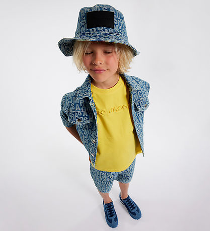 Little Marc Jacobs Denimjakke - Denim Blue m. Print Little Marc Jacobs Denimjakke - Denim Blue m. Print