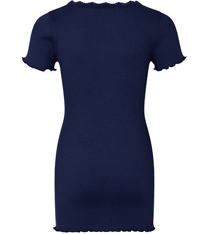 Rosemunde T-shirt - Silke/Bomuld - Noos - Navy Rosemunde T-shirt - Silke/Bomuld - Noos - Navy