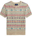 Polo Ralph Lauren Cardigan - Bomuld/Uld - Beige/Multifarvet Polo Ralph Lauren Cardigan - Bomuld/Uld - Beige/Multifarvet
