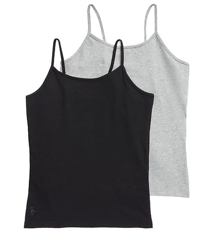 Polo Ralph Lauren Unterhemden - 2er-Pack - Schwarz/Grau Meliert