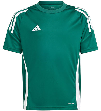 adidas Performance T-shirt - Tiro24 Jsyy - Grøn/Hvid adidas Performance T-shirt - Tiro24 Jsyy - Grøn/Hvid