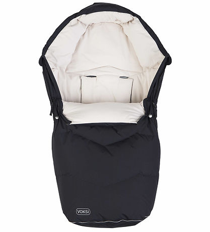 Voksi Kørepose - Urban - 88/115 cm - Sort/creme Voksi Kørepose - Urban - 88/115 cm - Sort/creme