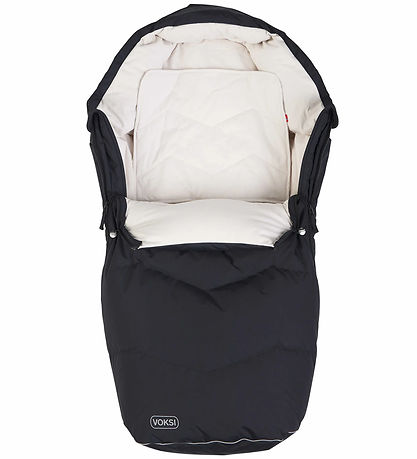 Voksi Kørepose - Urban - 88/115 cm - Sort/creme Voksi Kørepose - Urban - 88/115 cm - Sort/creme