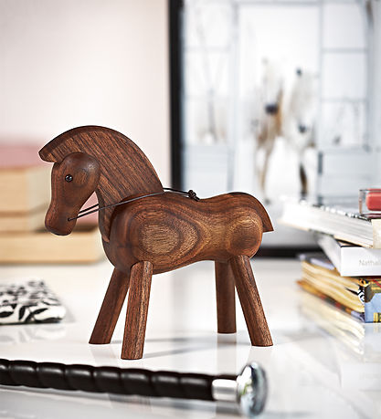 Kay Bojesen Træfigur - Hest - 14 cm - Valnød Kay Bojesen Træfigur - Hest - 14 cm - Valnød
