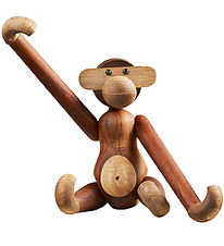 Kay Bojesen Træfigur - Abe - Mellem - Teak/Limba Kay Bojesen Træfigur - Abe - Mellem - Teak/Limba