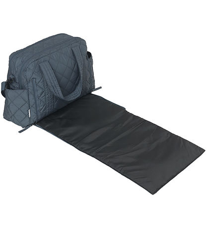 DAY ET Pusletaske - Mini RE-Q Diaper Bag - Quilted - Dark Slate DAY ET Pusletaske - Mini RE-Q Diaper Bag - Quilted - Dark Slate