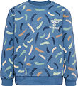 Hummel Sweatshirt - hmlGustav - Coronet Blue Hummel Sweatshirt - hmlGustav - Coronet Blue