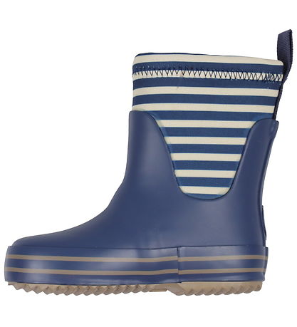 Wheat Gummistøvler - Mist - Indigo Stripe Wheat Gummistøvler - Mist - Indigo Stripe