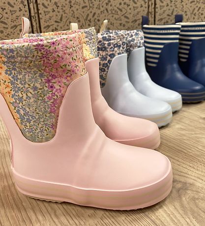 Wheat Gummistøvler - Mist - Indigo Stripe Wheat Gummistøvler - Mist - Indigo Stripe