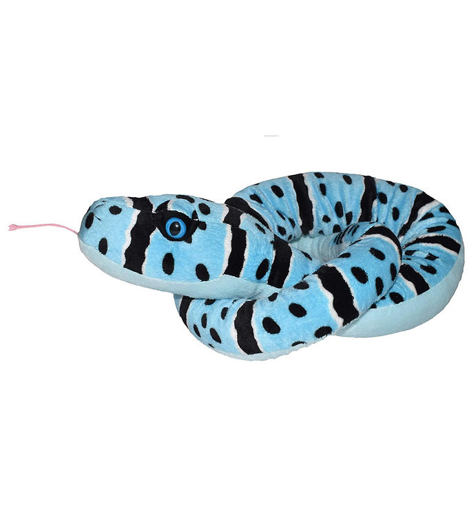 Wild Republic Bamse - 137 cm - Blue Rock Rattle Slange billede