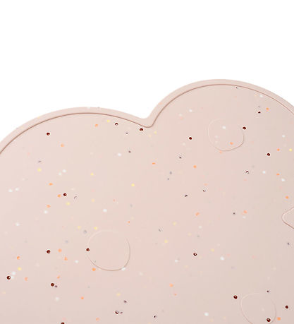 Done by Deer Dækkeserviet - Silikone - Sky - Confetti Powder