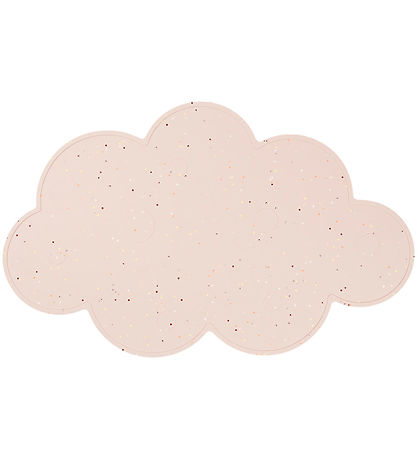 Done by Deer Dækkeserviet - Silikone - Sky - Confetti Powder