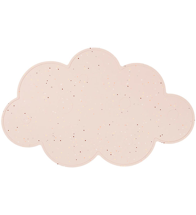 Done by Deer Dækkeserviet - Silikone - Sky - Confetti Powder