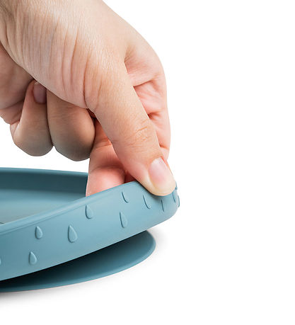 Done by Deer Spisesæt - Silikone - 3 dele - Stick & Stay - Deer  Done by Deer Spisesæt - Silikone - 3 dele - Stick & Stay - Deer