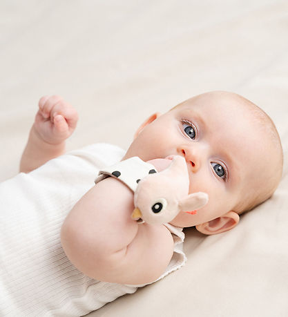 Done by Deer Håndledsranglesæt - 2-pak - Happy Clouds - Powder Done by Deer Håndledsranglesæt - 2-pak - Happy Clouds - Powder