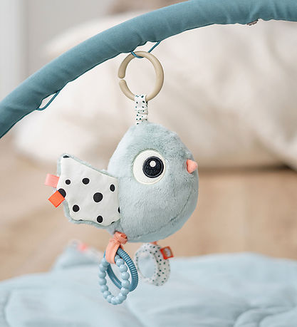 Done by Deer Aktivitets- Og Sanselegetøj - Birdee - Blå