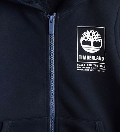 Timberland Cardigan m. Hætte - Night Timberland Cardigan m. Hætte - Night