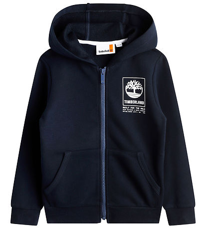 Timberland Cardigan m. Hætte - Night Timberland Cardigan m. Hætte - Night