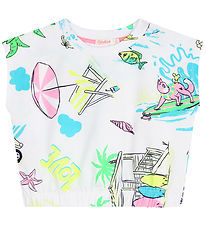 Billieblush T-shirt - Hvid m. Surfprint Billieblush T-shirt - Hvid m. Surfprint