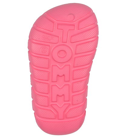 Tommy Hilfiger Sandaler - Comfy - Fuxia/Green Tommy Hilfiger Sandaler - Comfy - Fuxia/Green