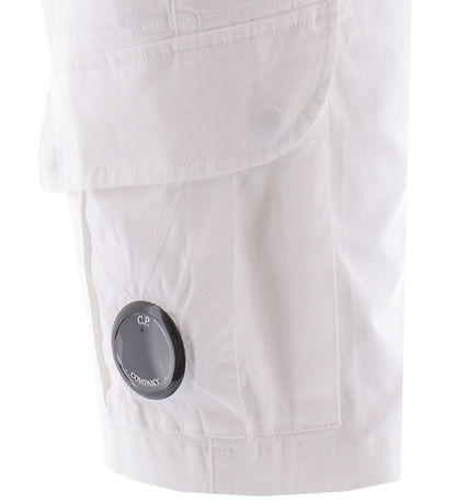 C.P. Company Shorts - Bermuda - Gauze White C.P. Company Shorts - Bermuda - Gauze White