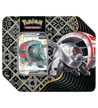 Pokémon Samlekort - Scarlet & Violet - Paldean Fates Tin - Shiny Pokémon Samlekort - Scarlet & Violet - Paldean Fates Tin - Shiny