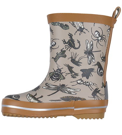 Mikk-Line Gummistøvler - Wellies - Brown Sugar m. Magisk Print Mikk-Line Gummistøvler - Wellies - Brown Sugar m. Magisk Print