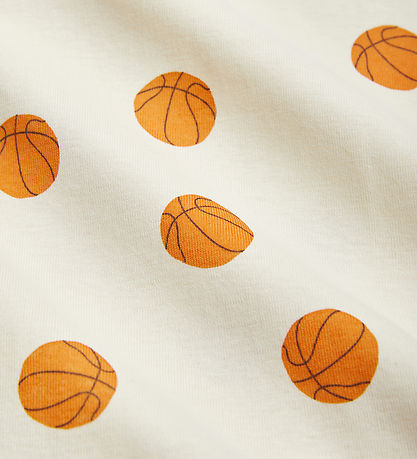 Mini Rodini Kjole - Basketball - Offwhite Mini Rodini Kjole - Basketball - Offwhite