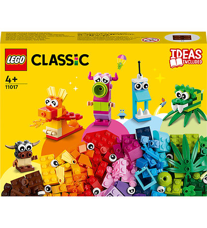 LEGO® Classic - Kreative Monstre 11017 - 140 Dele