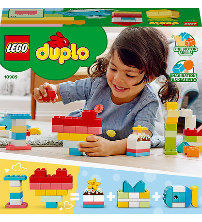 LEGO® DUPLO® - Hjerteæske 10909 - 80 Dele LEGO® DUPLO® - Hjerteæske 10909 - 80 Dele