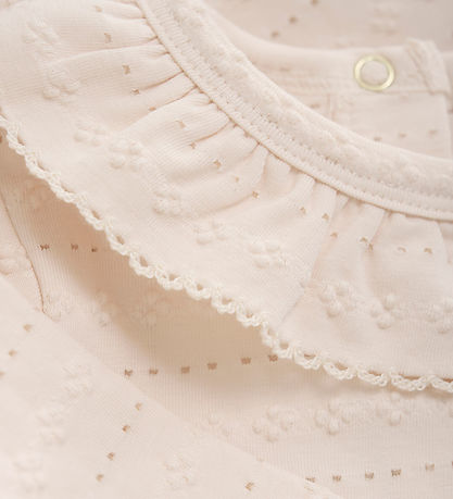 Minymo Body l/æ - Jacquard - Pink Champagne