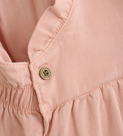 Minymo Smækbukser - Twill - Peach Beige Minymo Smækbukser - Twill - Peach Beige