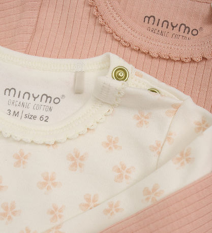 Minymo Body l/æ - 2-pak - Peach Beige Minymo Body l/æ - 2-pak - Peach Beige