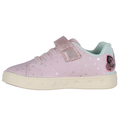 Geox Sko m. Lys - Skylin - Pink/Aqua Geox Sko m. Lys - Skylin - Pink/Aqua